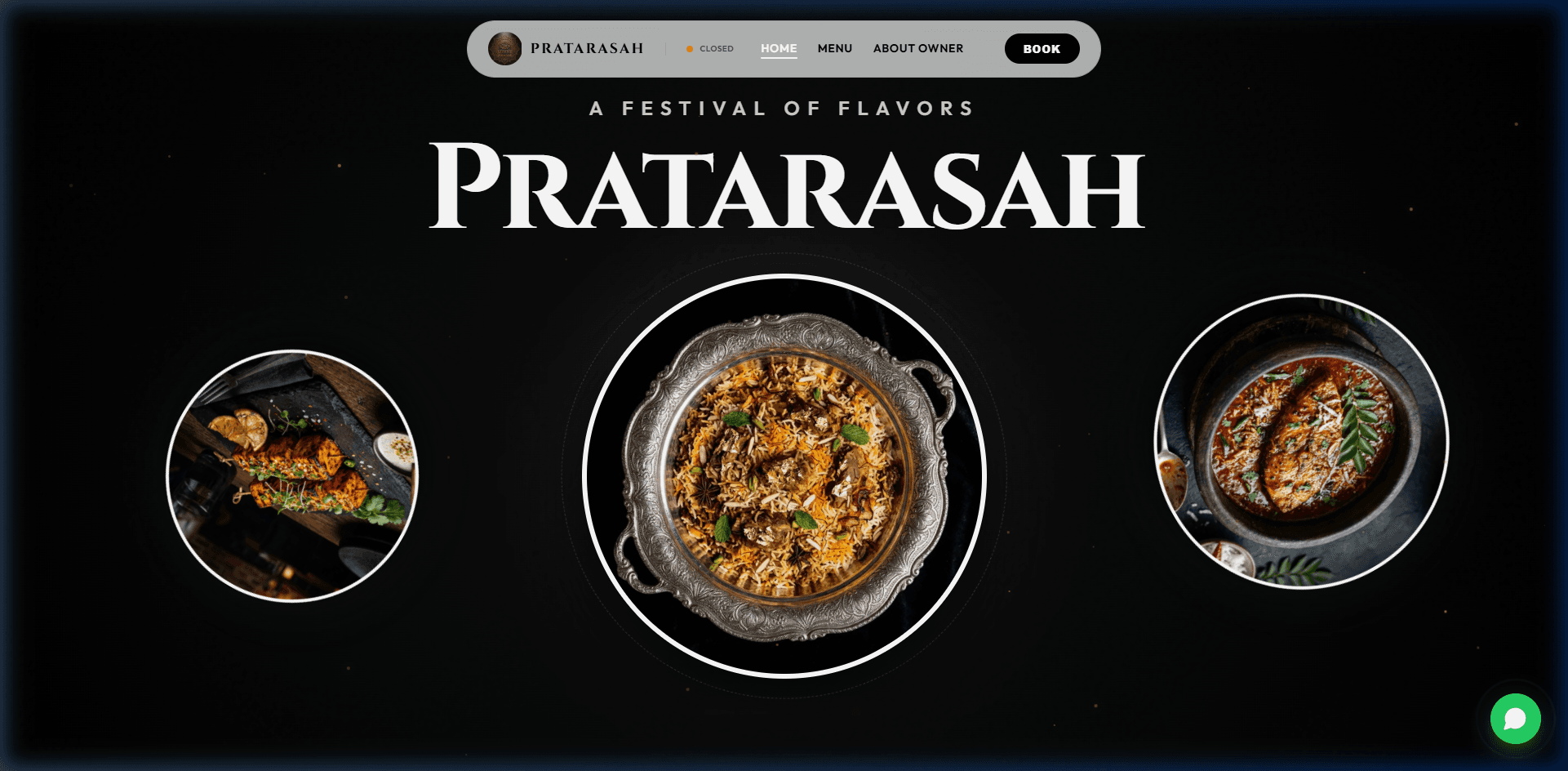 Pratarasah website preview